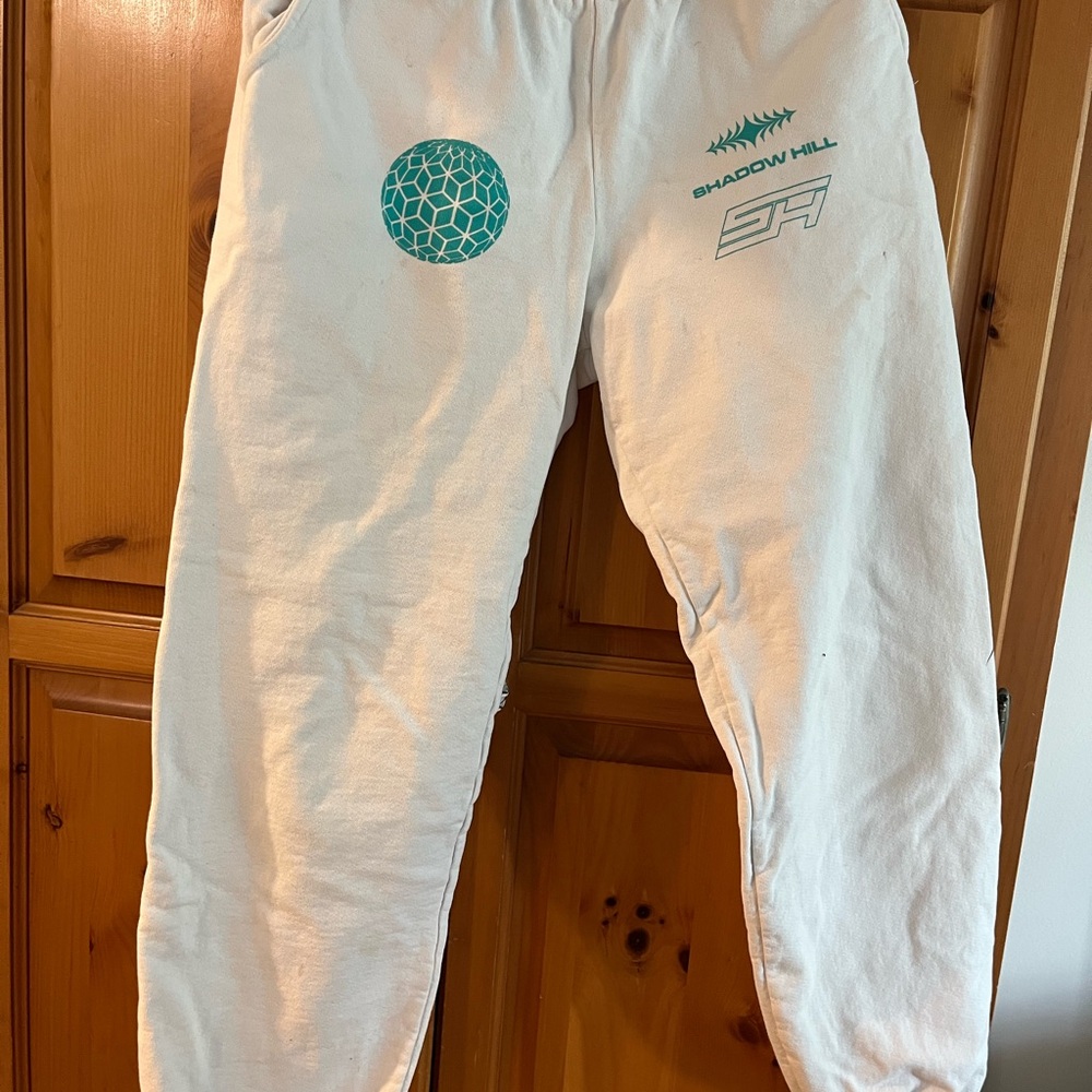 Shadow Hill White Joggers